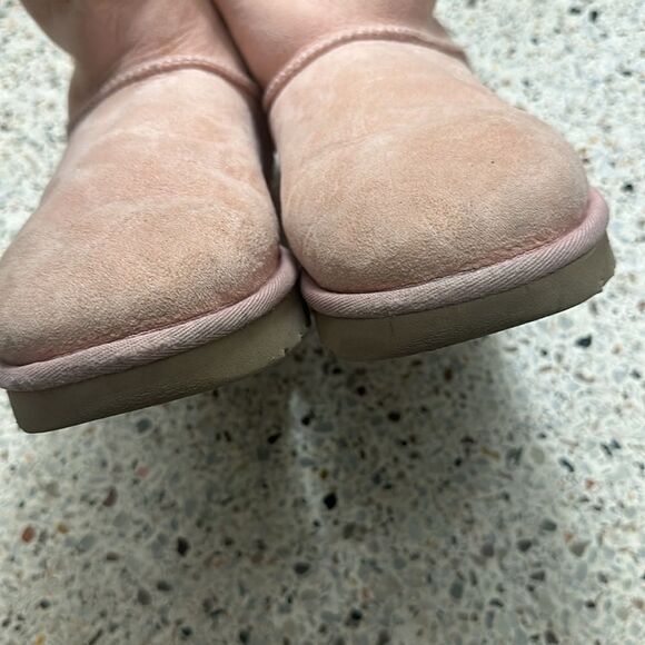 UGG Australia pink Bailey Bow boots 9 - Picture 6 of 7